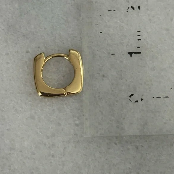 New Drop! Gold Small Huggie Square Hoop Earrings
Brand New - Picture 2 of 4